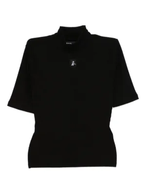 Vivienne Westwood Gexy puff-sleeve Button Shirt | Black | FARFETCH