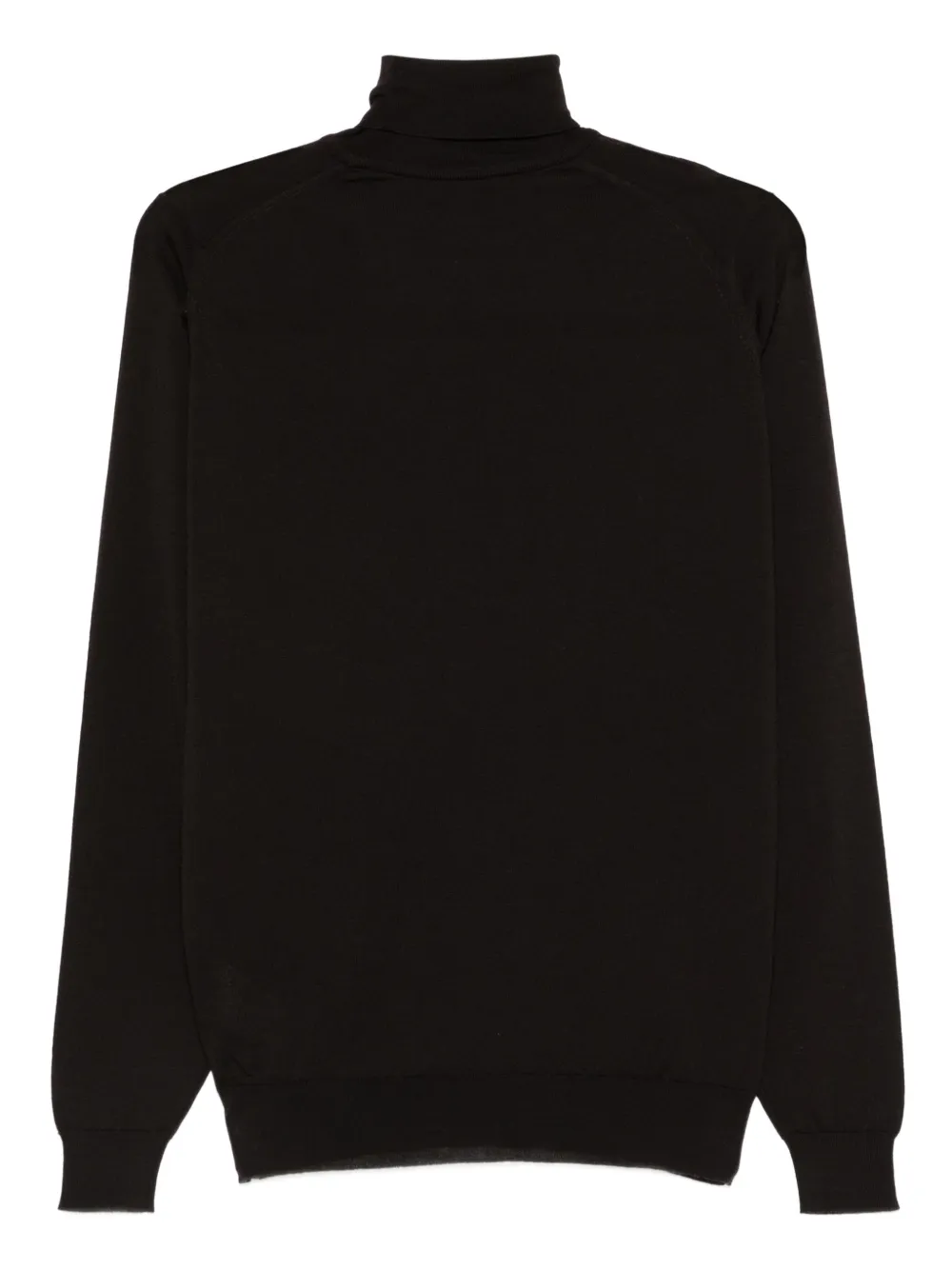 John Smedley Cherwell Roll-neck Sweater In Black