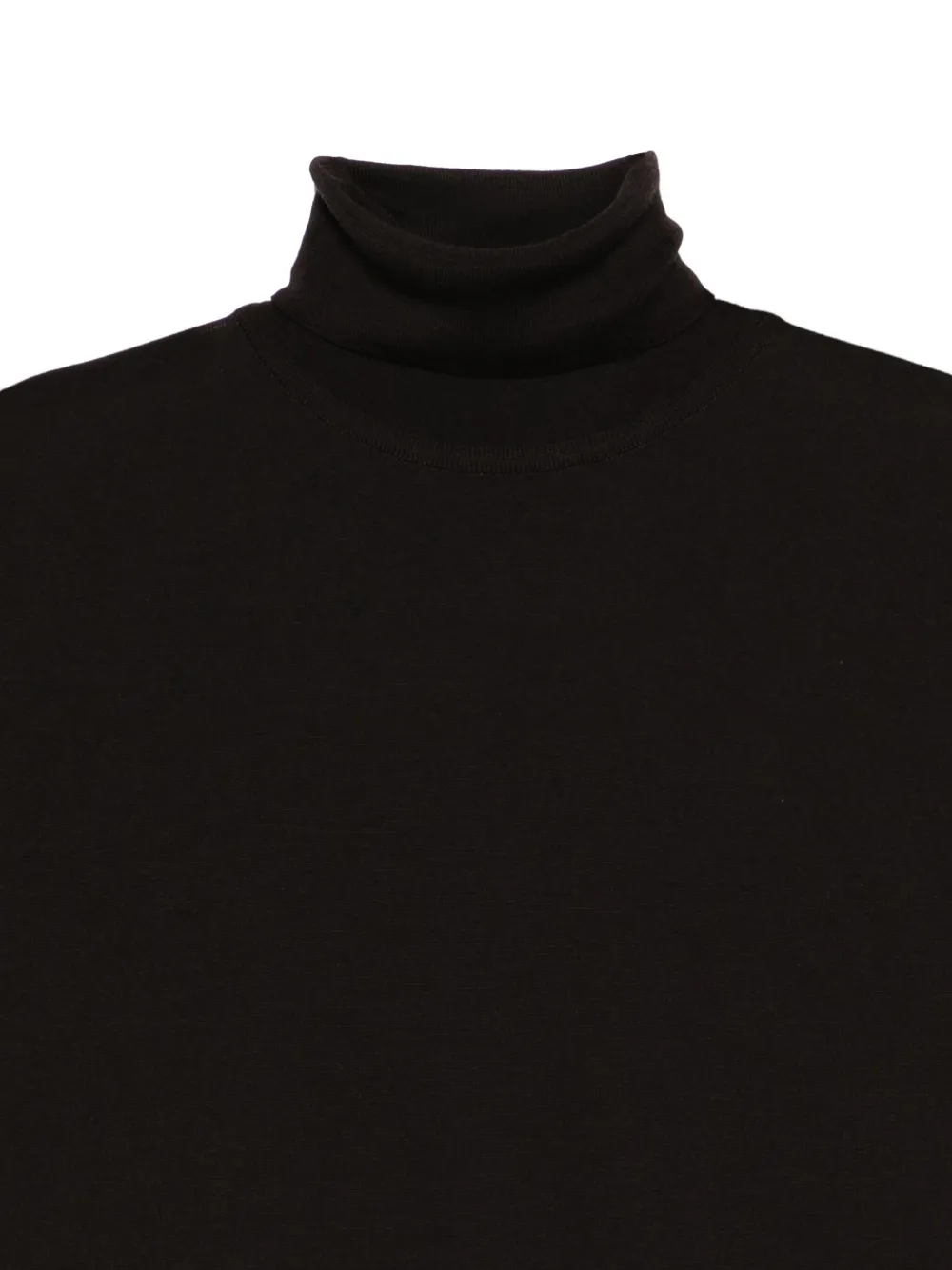 John Smedley Cherwell Roll-neck Sweater In Black