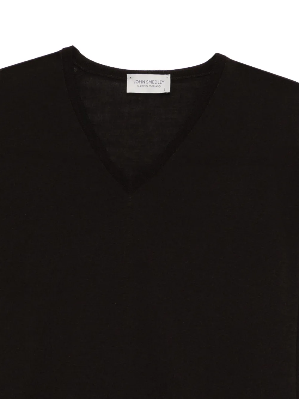 John Smedley Blenheim trui met V-hals Bruin