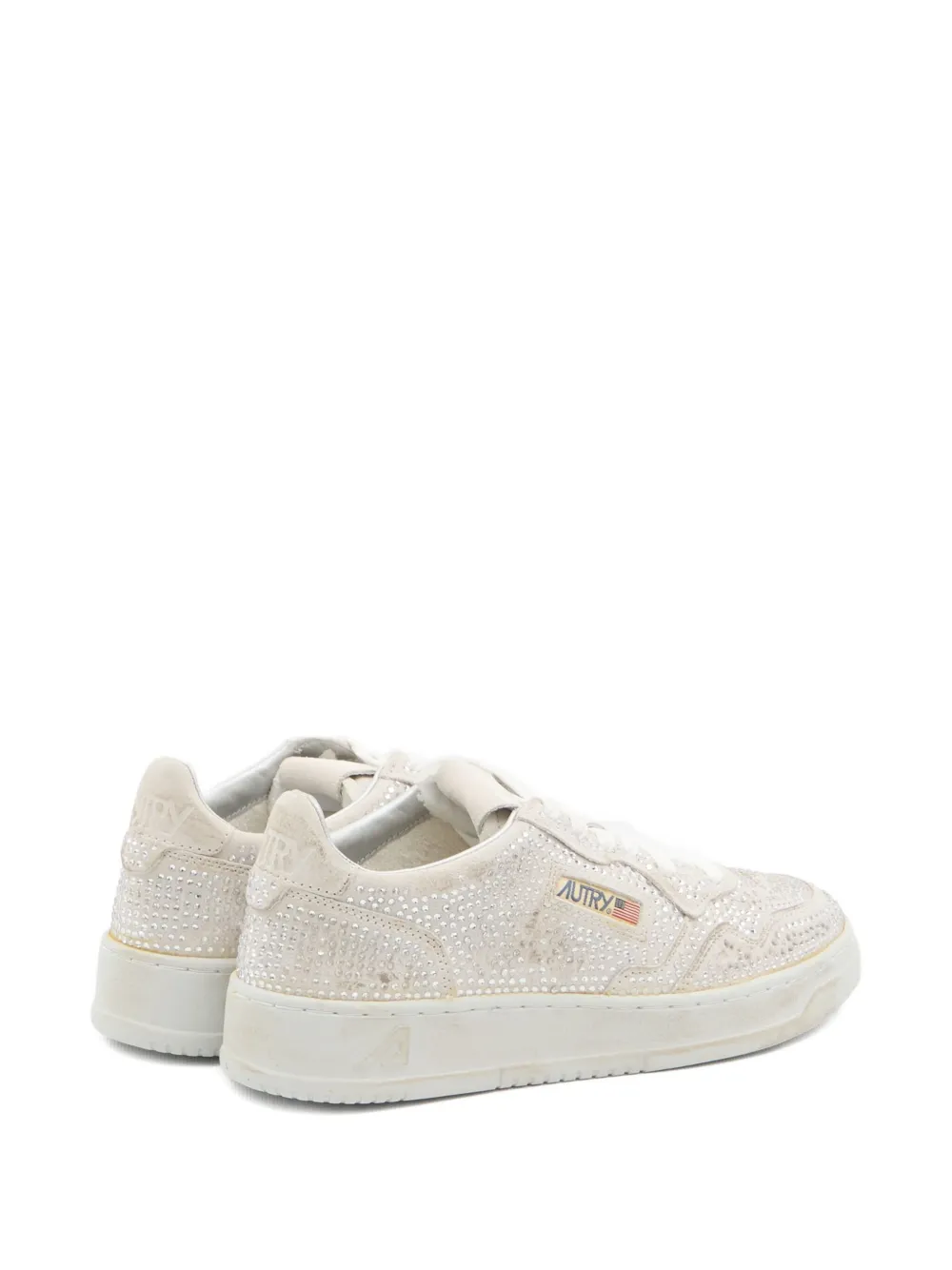 Autry Medalist Rhinestone Sneakers In Multi