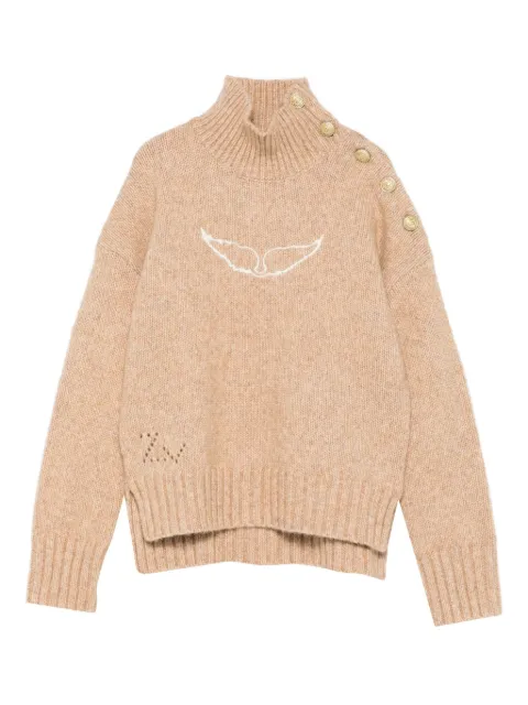 Zadig & Voltaire Kids wool blend sweater