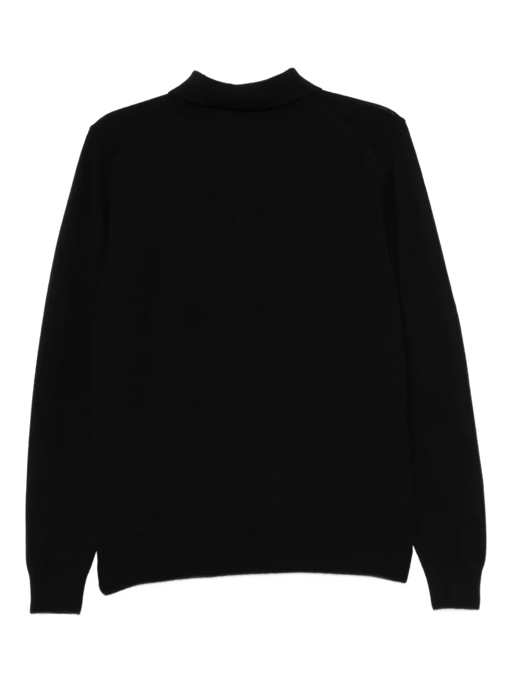 Sunspel lambs-wool jumper - Zwart