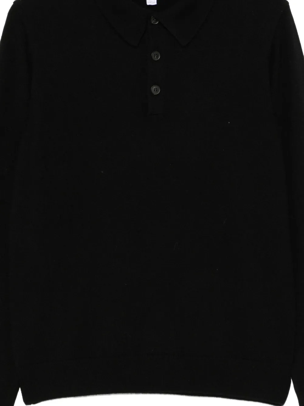 Sunspel Lambs-wool Jumper In Black