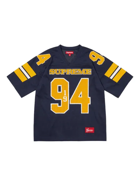 Supreme Sequin Football jersey T-shirt
