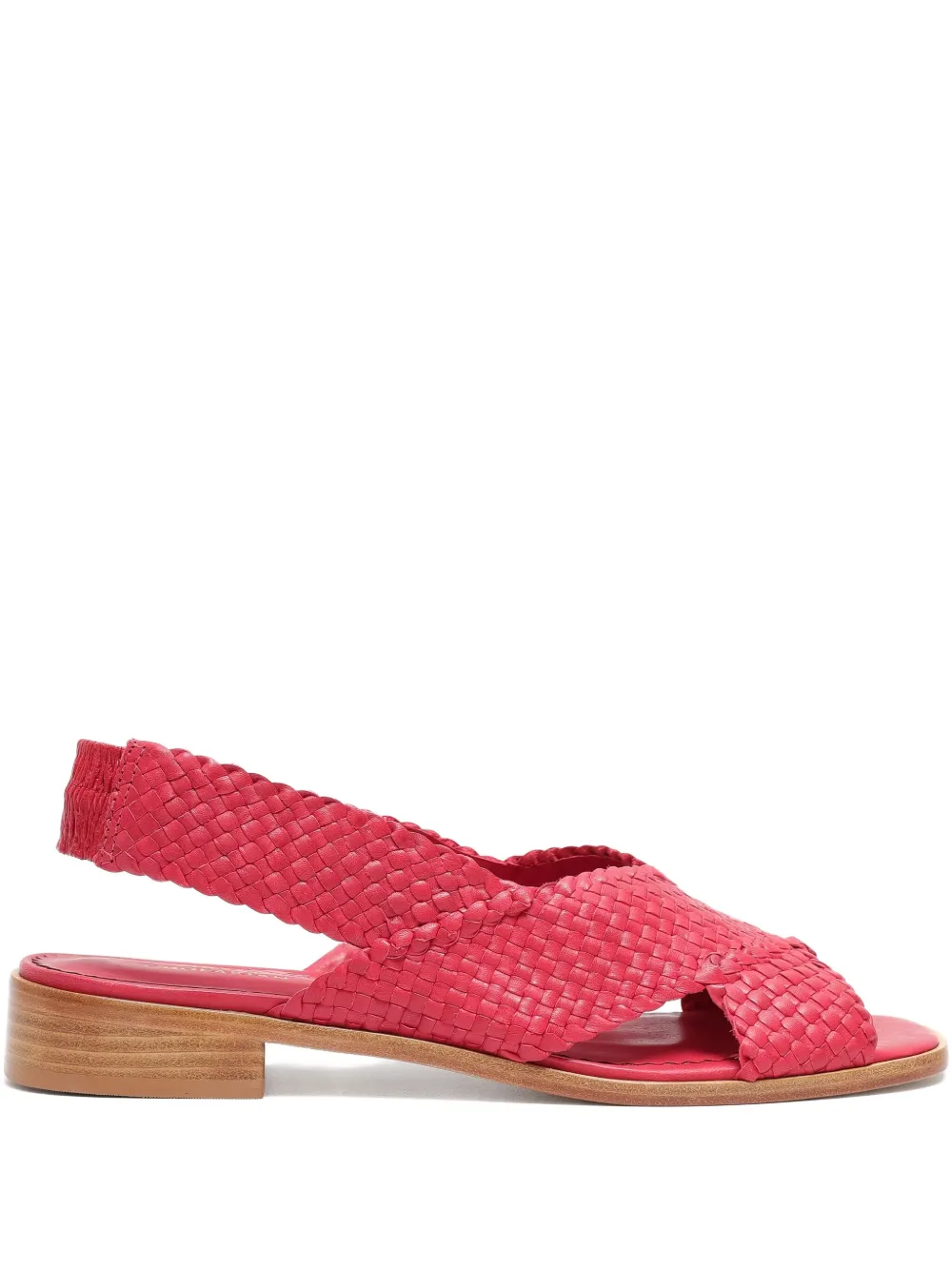 Sarah Chofakian Colonel sandals Rood