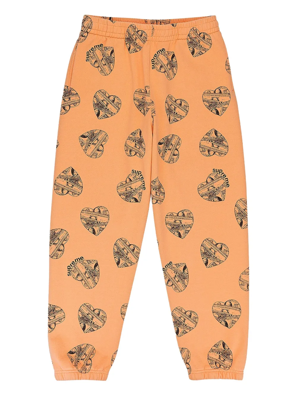 Supreme Love Cash track pants | Orange | Image 1
