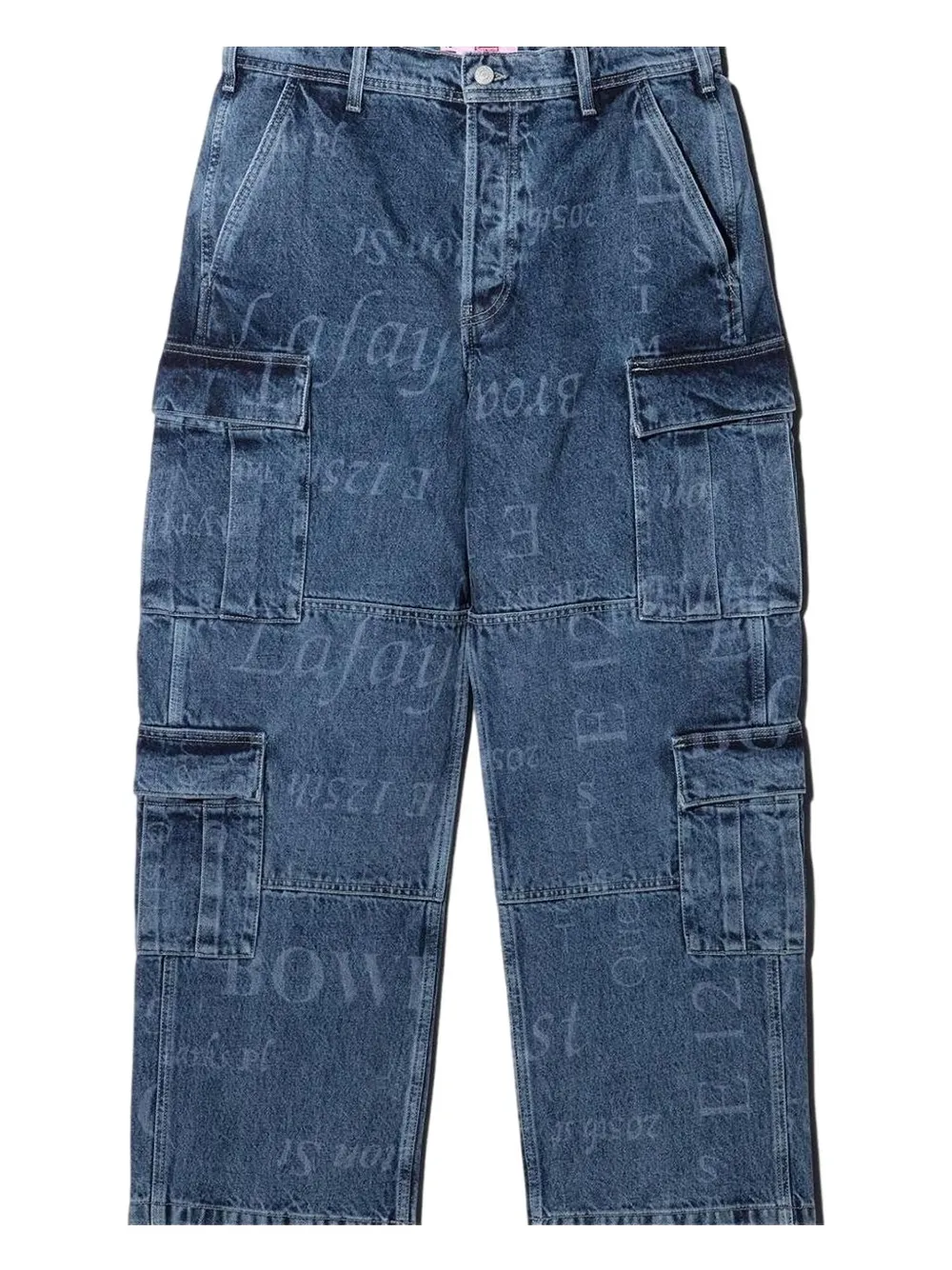 Supreme Cargo Jeans In Blue