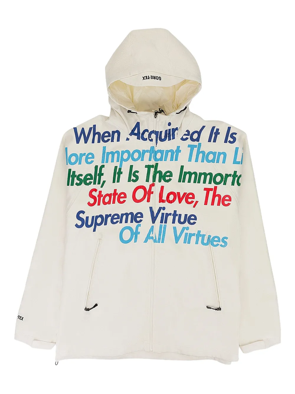 Supreme hoodie Comme des Garçons en colaboración con Junya Watanabe | neutro | Image 1