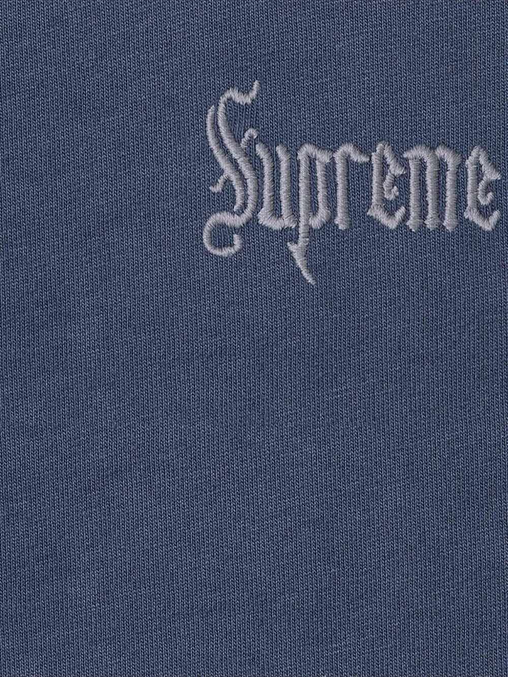 Supreme Classic Script Washed T-shirt - Blauw