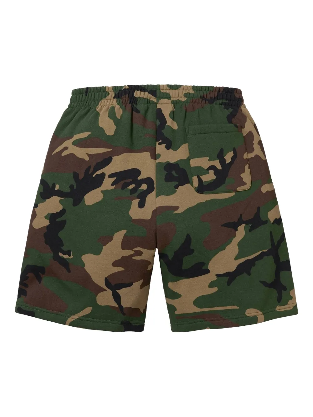 Supreme Multicolor Camo Small Box Sweatshorts In Brown