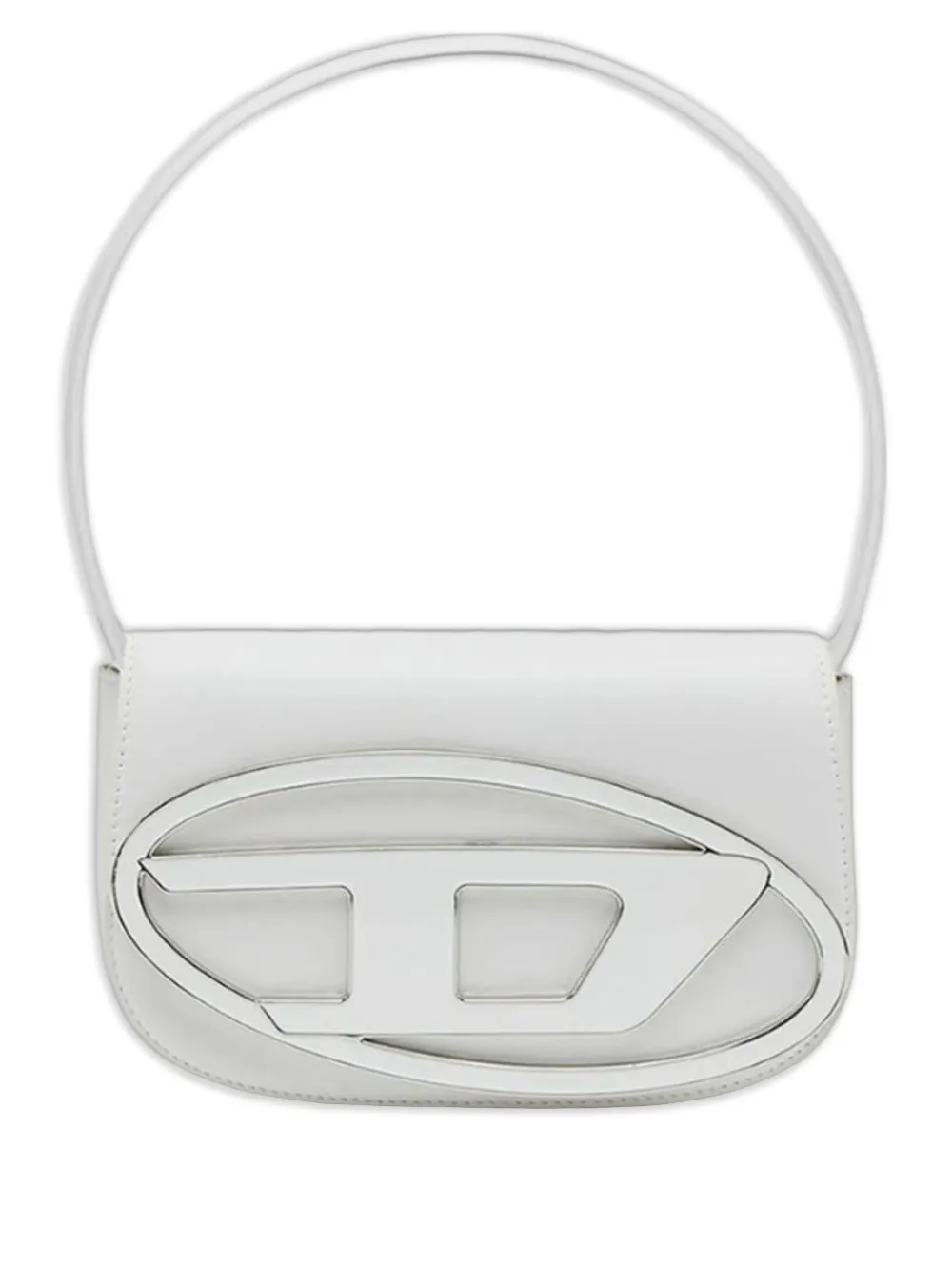 Diesel 1DR logo-plaque shoulder bag - Bianco