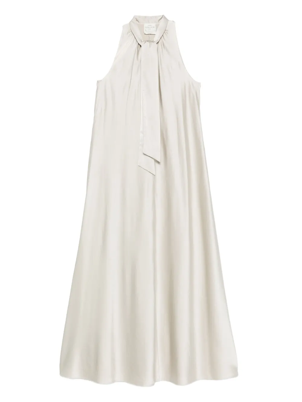 Forte Forte tie-neck maxi dress | White | Image 1