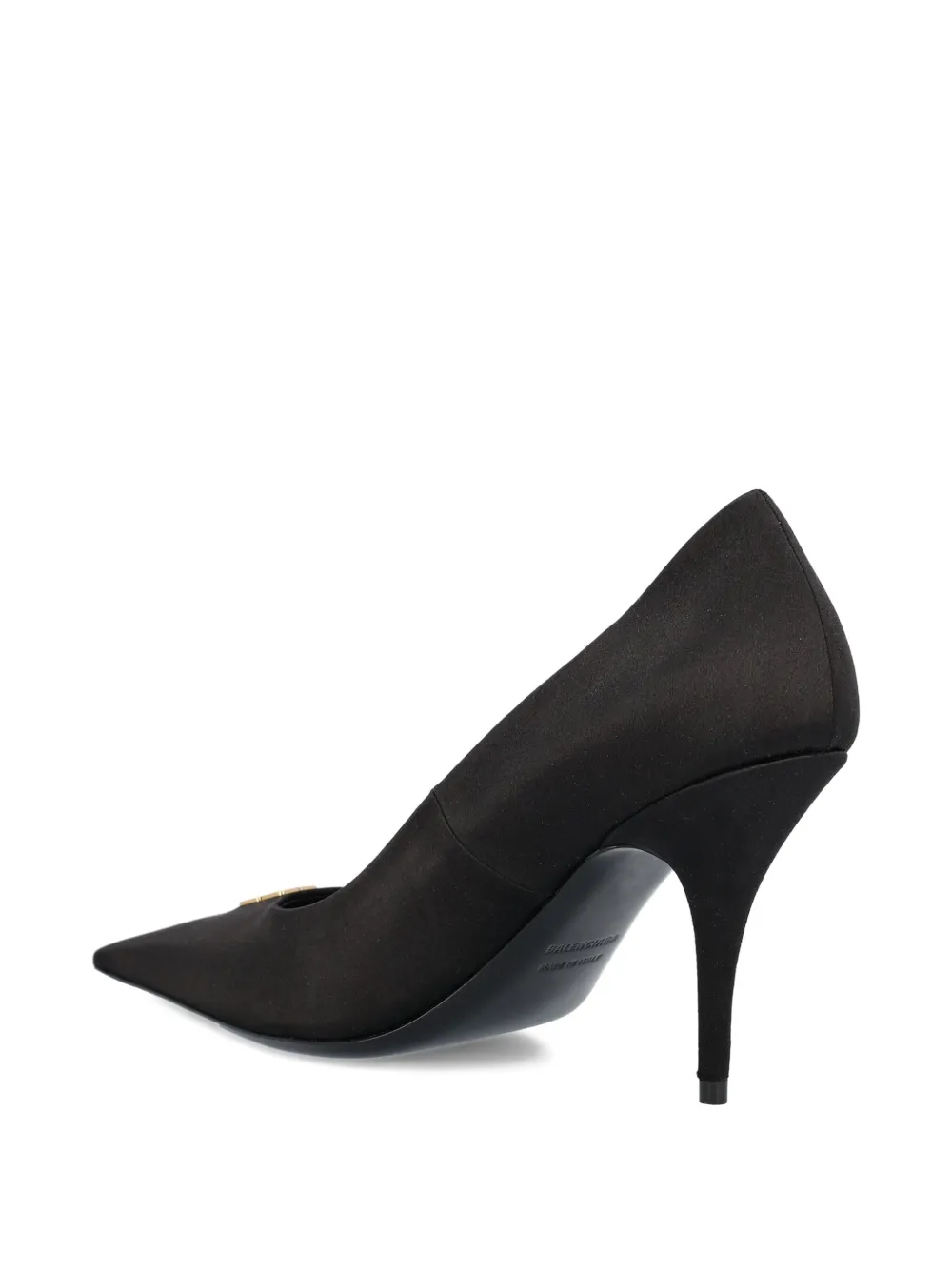 Balenciaga 90mm leather heeled pumps Zwart