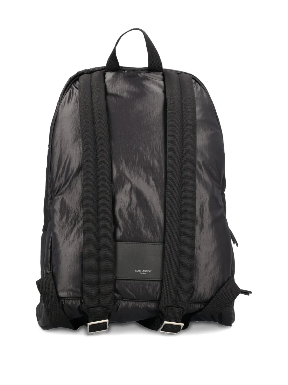  Saint Laurent Zipped Backpack - Black 