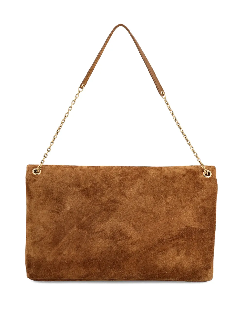 Saint Laurent Cassandre grote portemonnee - Bruin