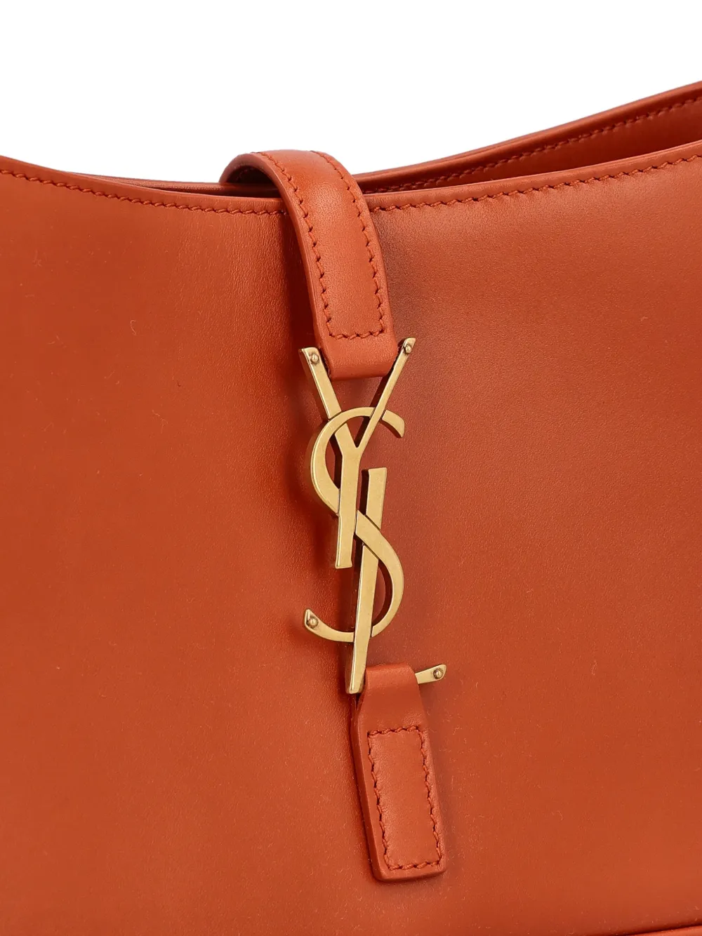 Saint Laurent Le 5 À 7 Shoulder Bag In Orange