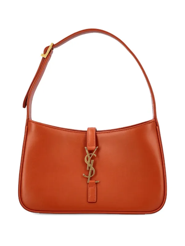 SAINT LAURENT オレンジレザー 2WAYショルダーバッグ Saint Laurent Le 5 à 7 Shoulder Bag | Orange | FARFETCH