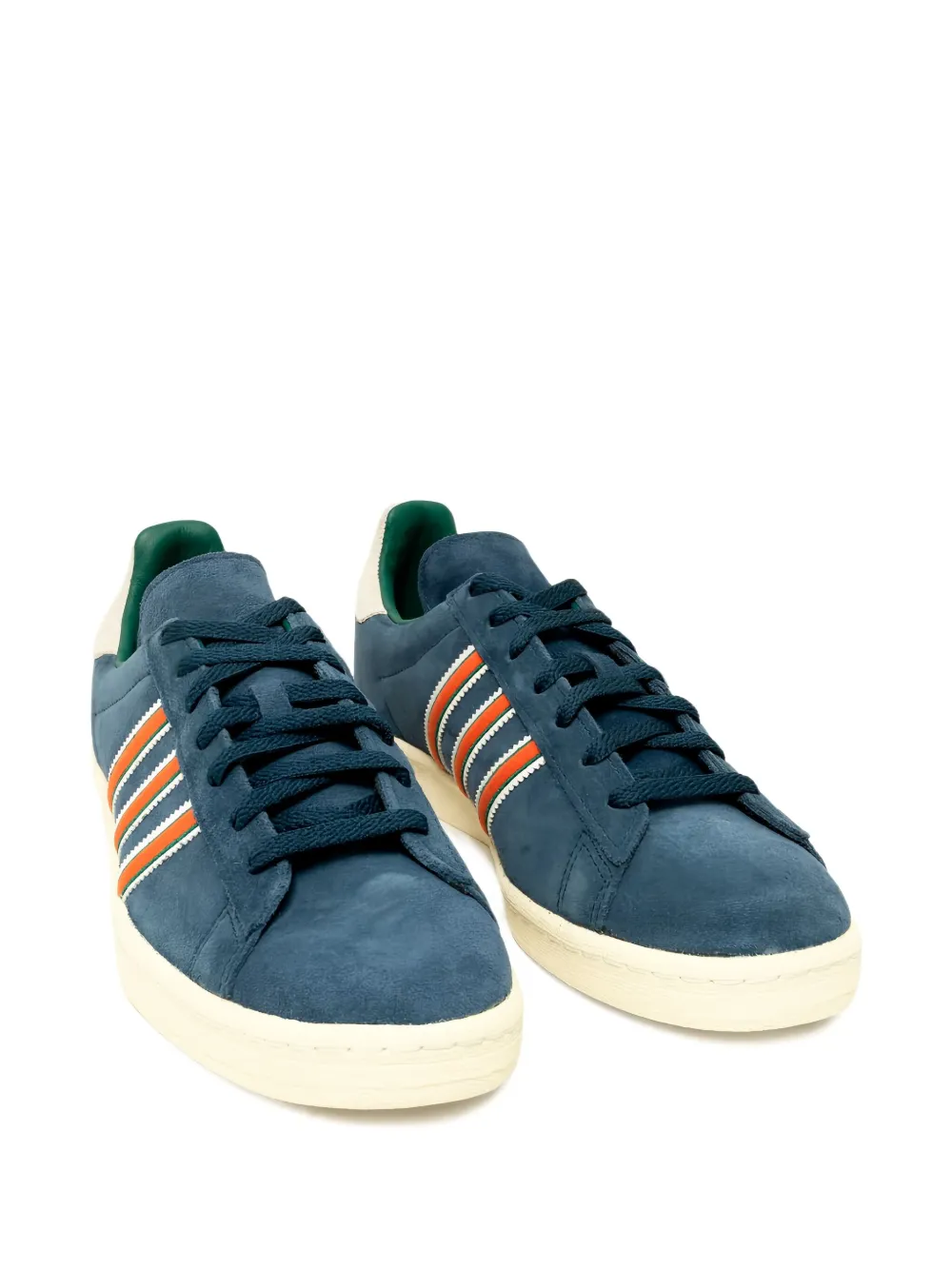 adidas Campus 80s gestreepte sneakers Blauw