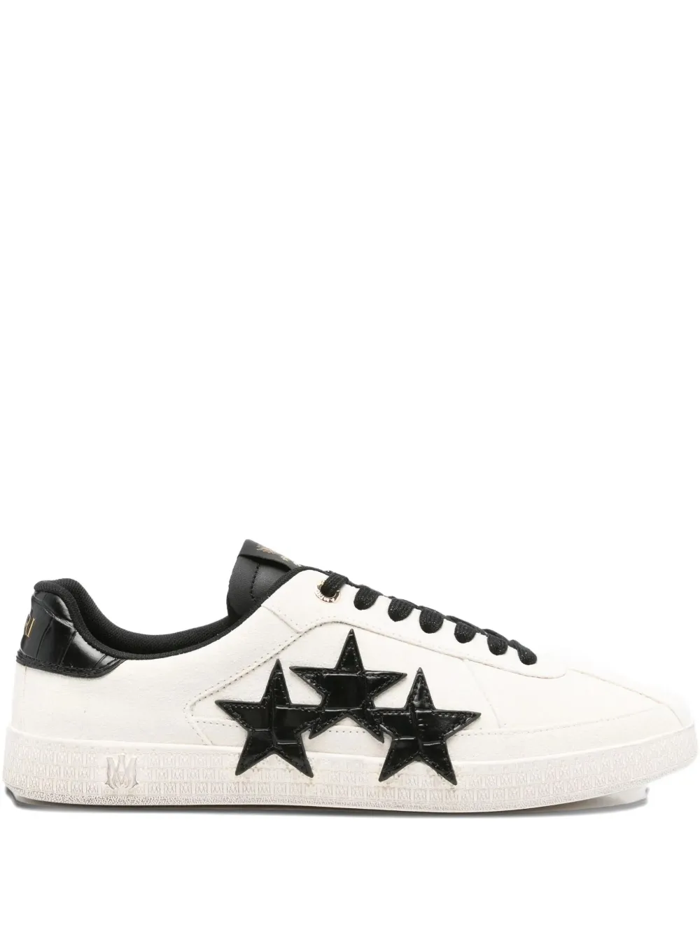 AMIRI Leren sneakers met ster-patroon Wit