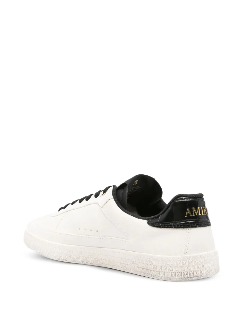 AMIRI Leren sneakers met ster-patroon Wit