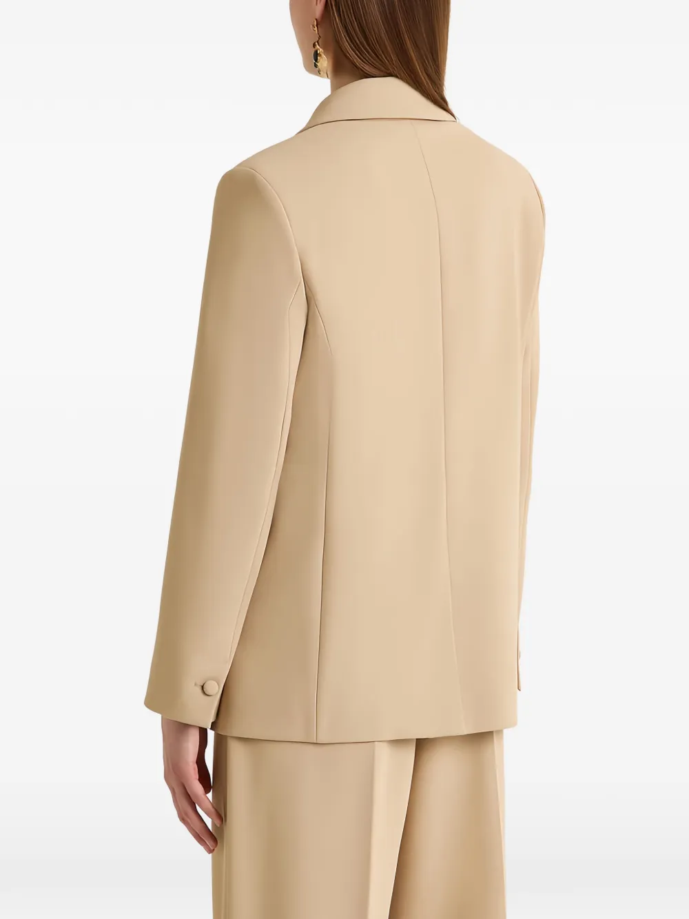 Maliparmi Cady Double-breasted Blazer In Brown