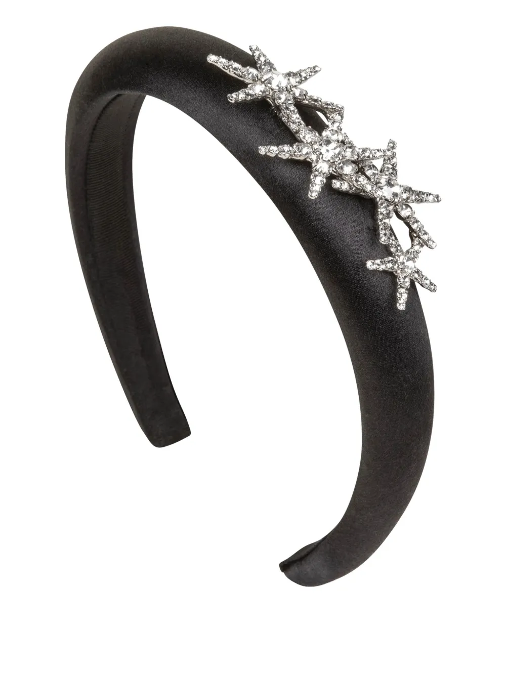 Jennifer Behr Star-embellished Vespera Headband In Black