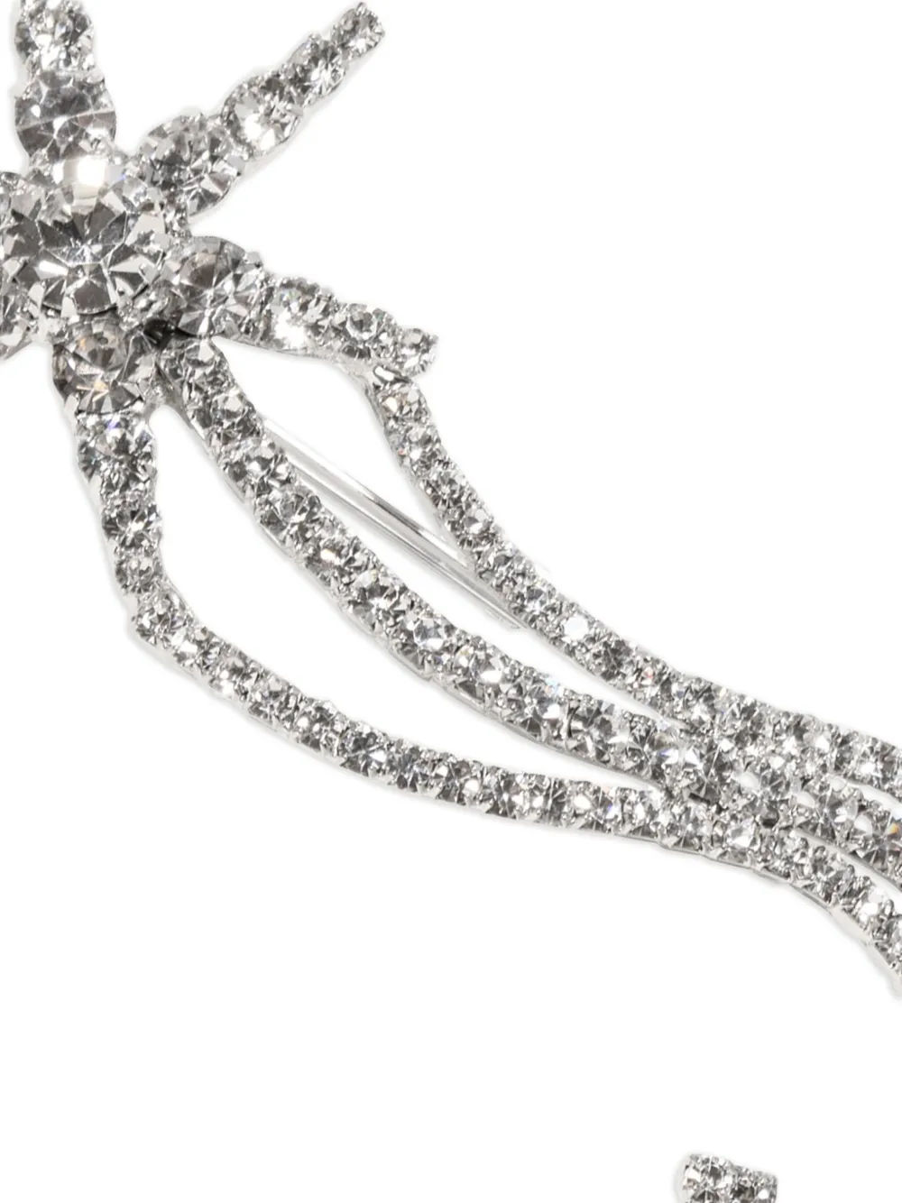 Jennifer Behr Crystal Starla Brooch In Silver