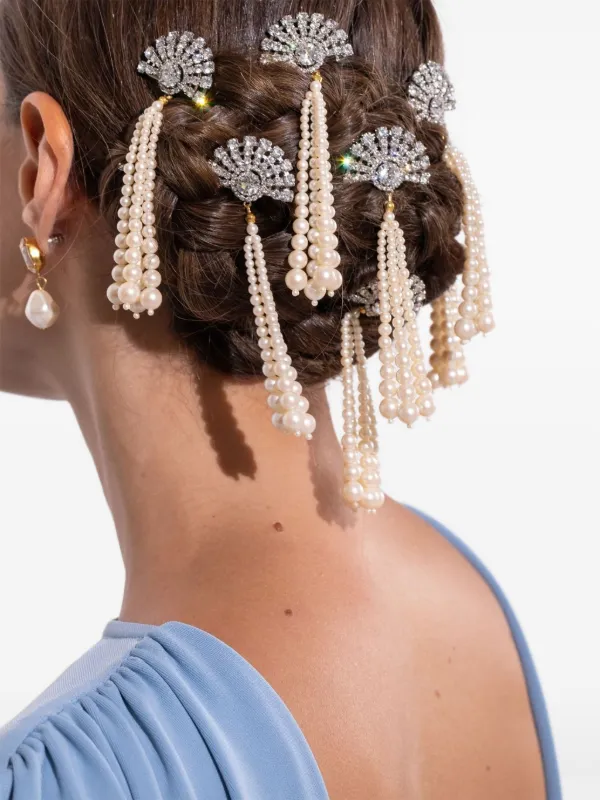 JENNIFER BEHR Pippa Bobby Pinsバタフライ　ヘアピン Pippa Bobby Pin Set -- Gold – Jennifer Behr LLC