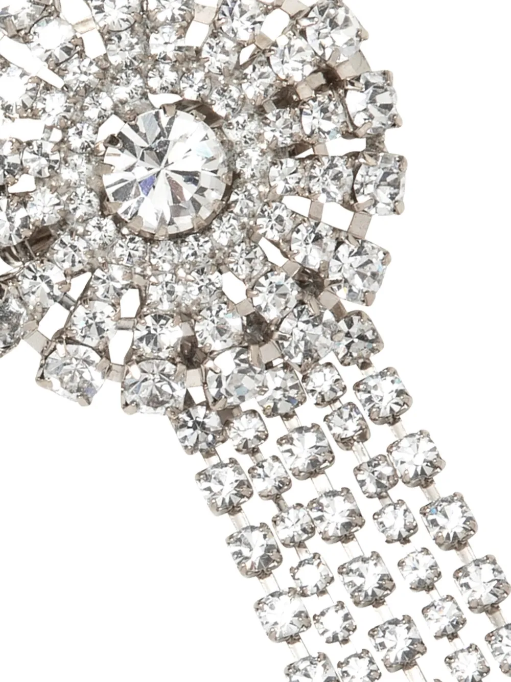 Jennifer Behr Zelina haarspeld met kristallen Zilver