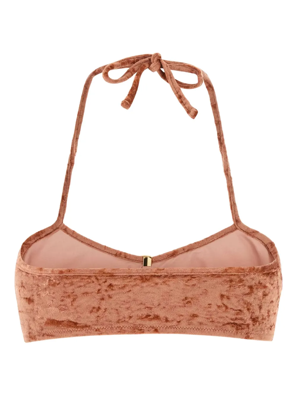Chloé velvet tie bikini top | Bikinis | Image 2
