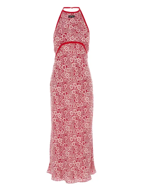 Miu Miu printed silk dress