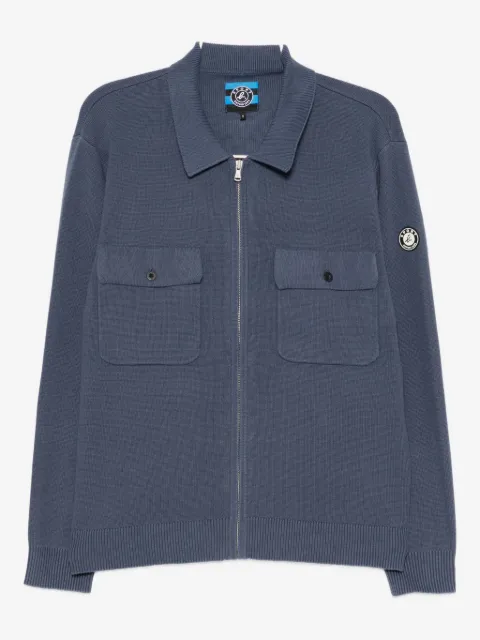 SPORT b. by agnès b. logo-badge cardigan