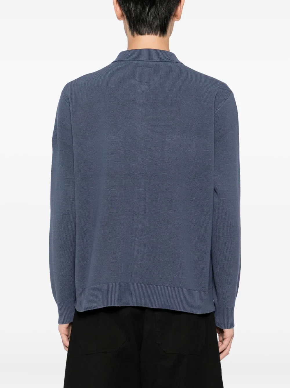 SPORT b. by agnès b. Vest met logopatch Blauw