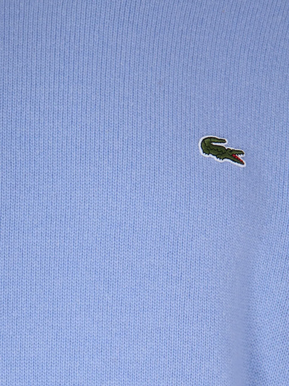 Lacoste Wool Sweater In Blue