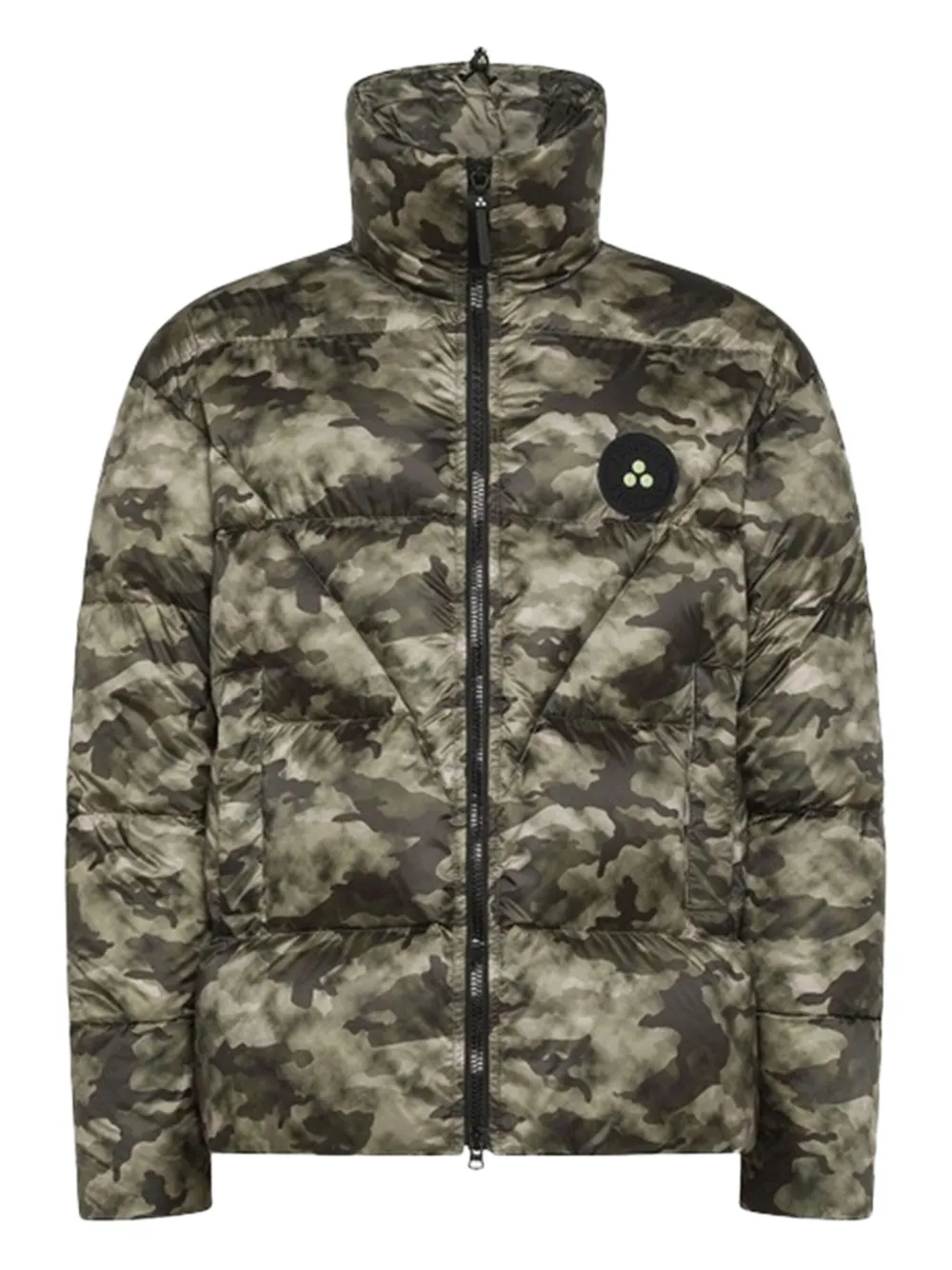 Peuterey camouflage padded jacket | Green | Image 1