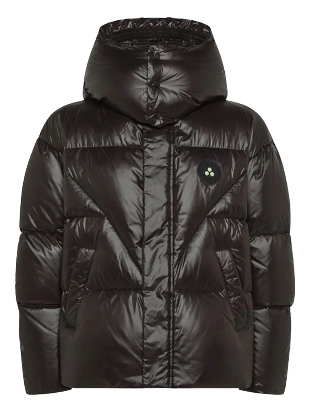 Peuterey quilted hooded jacket | Black | Image 1