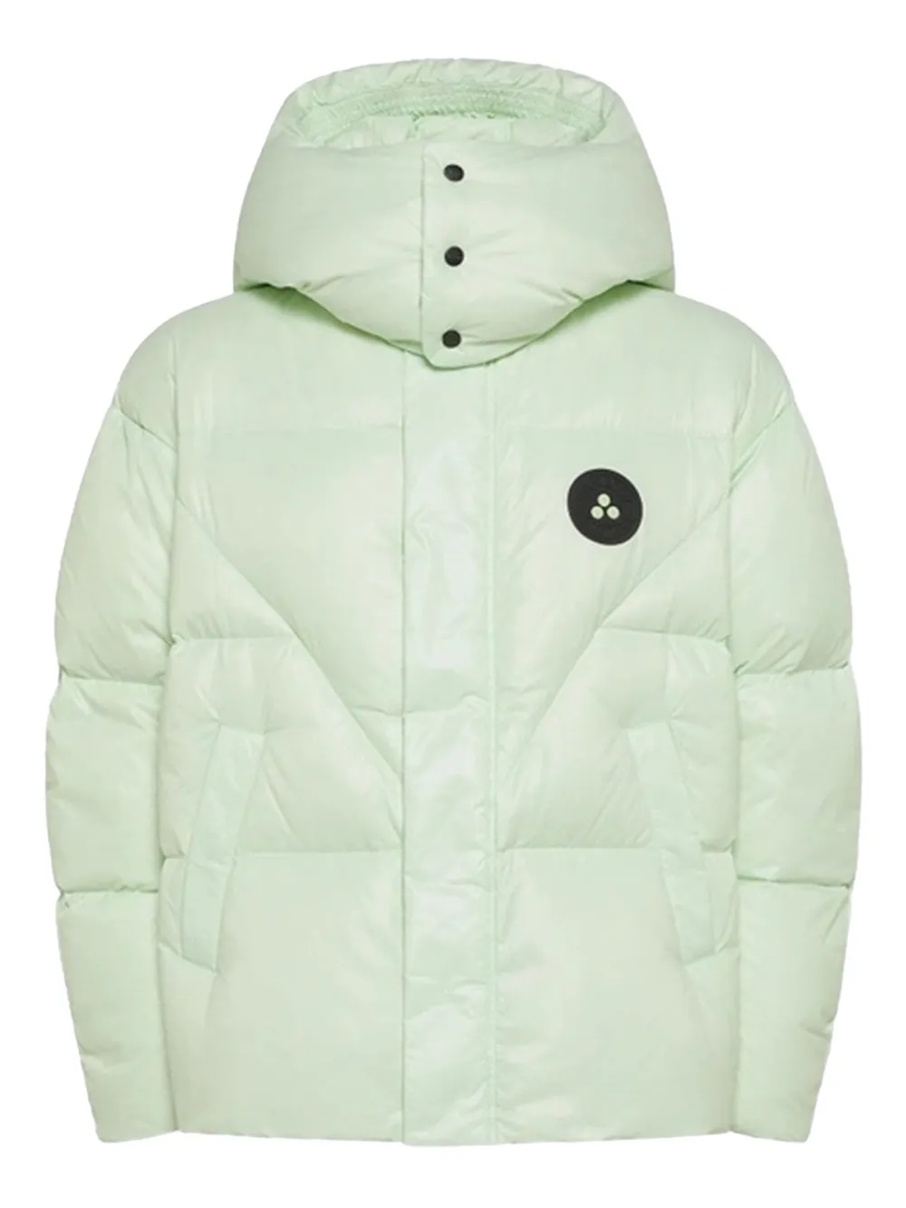 Peuterey logo-patch padded jacket | Green | Image 1