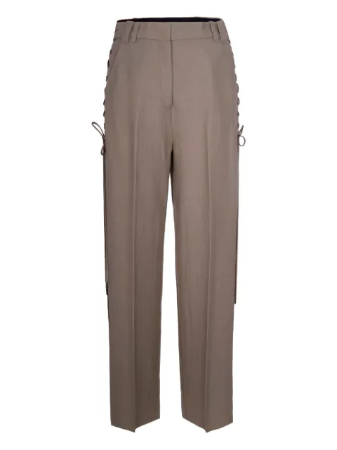 Marella pantalones con detalle de agujetas