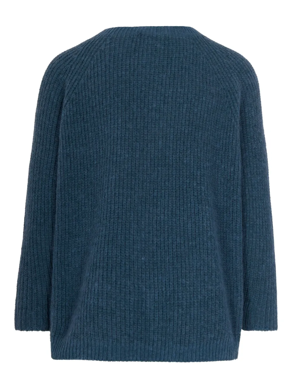 Max Mara Round-neck Sweater In Blue