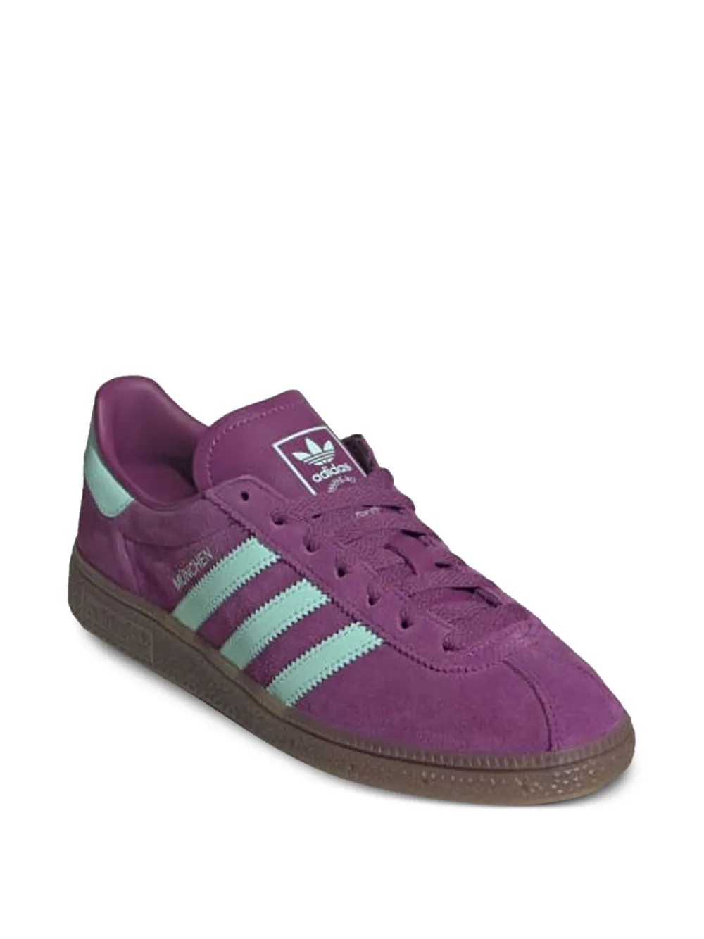 adidas Muenchen leren sneakers Paars