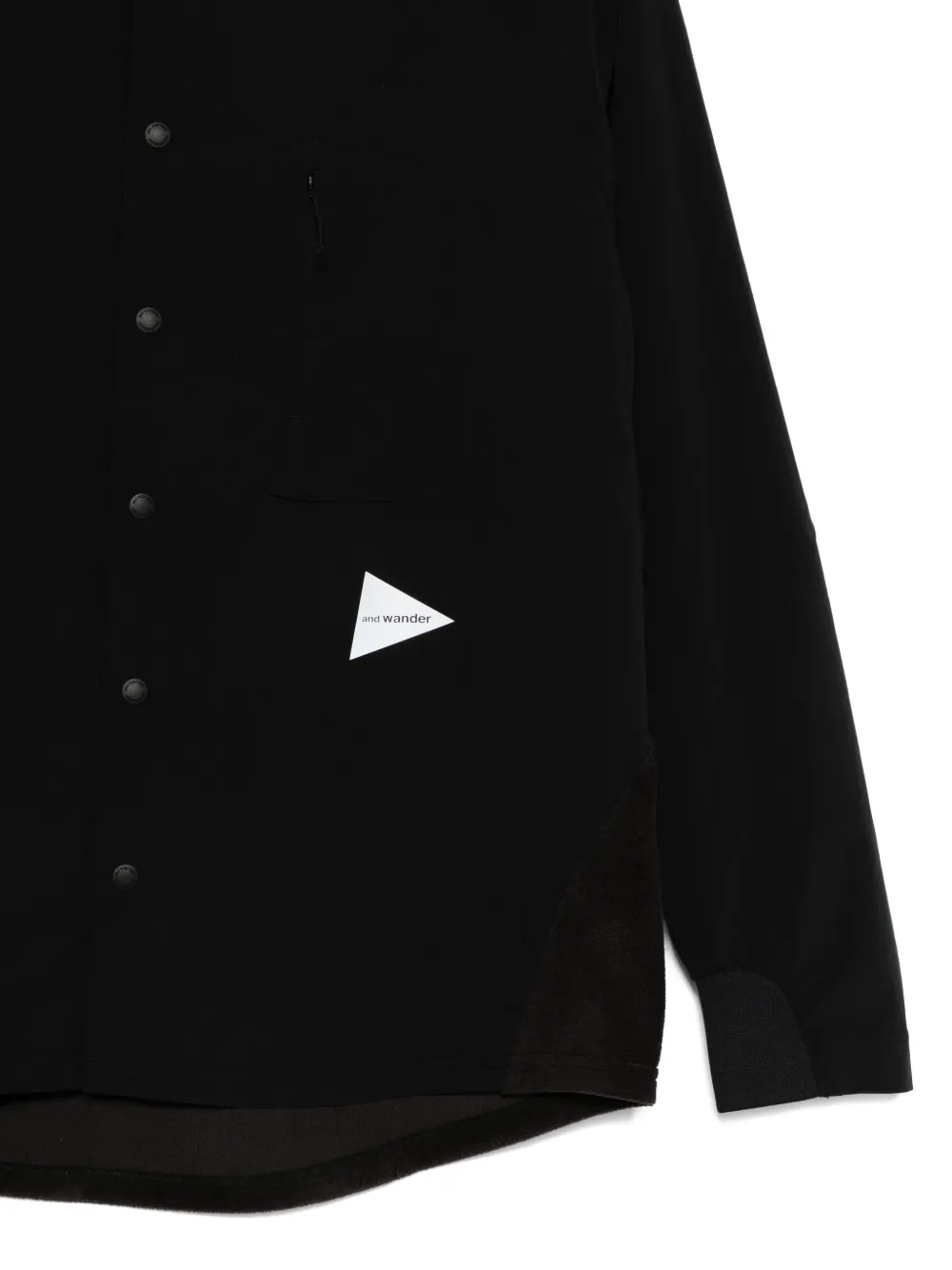 and Wander Overhemd met zak Zwart
