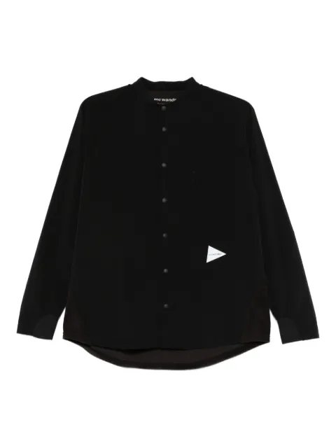 and Wander camisa con bolsillos