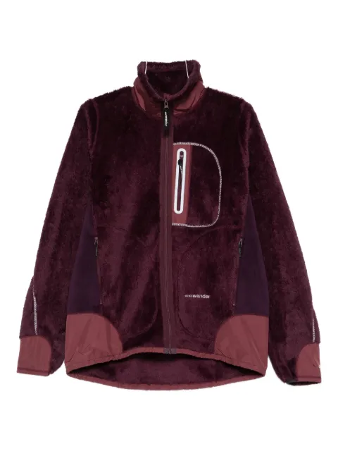 and Wander High Loft fleece-texture jacket