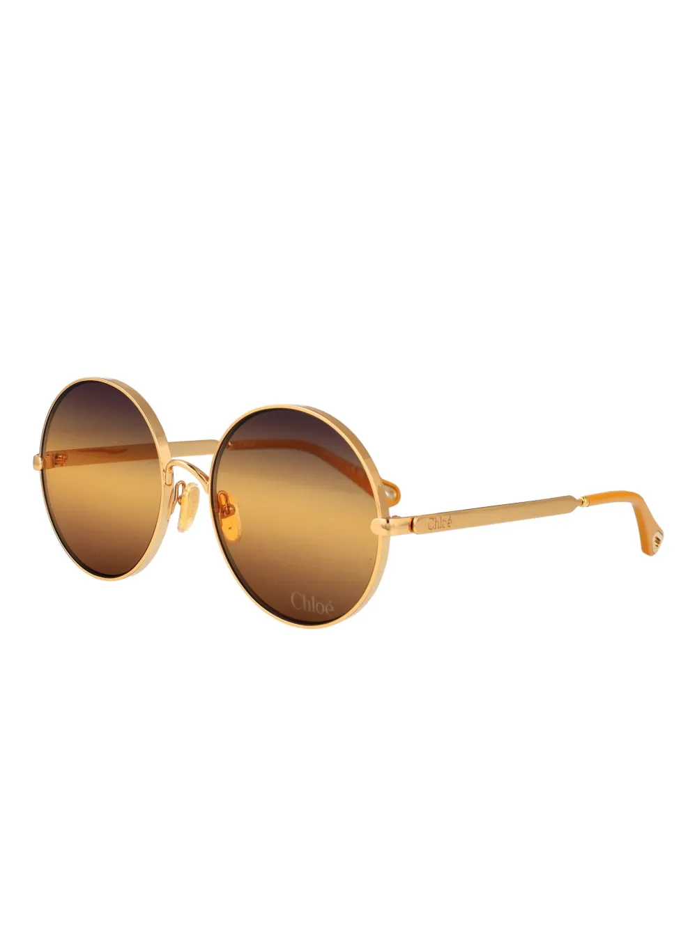 Chloé Eyewear Aly round-frame sunglasses - Goud
