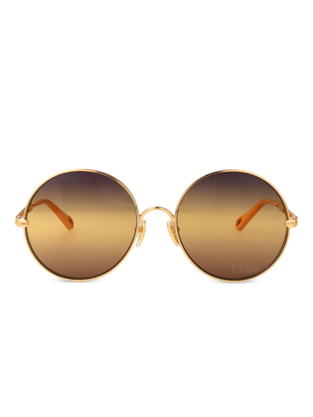 Chloé Eyewear Aly round-frame sunglasses - Oro
