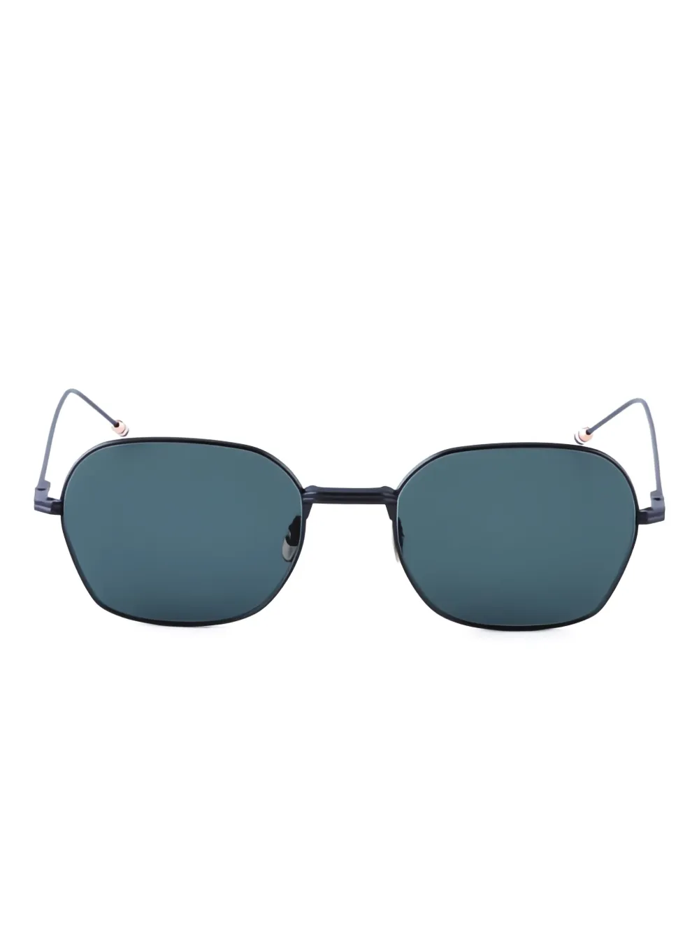 Thom Browne Eyewear geometric frame sunglasses | Black | Image 1