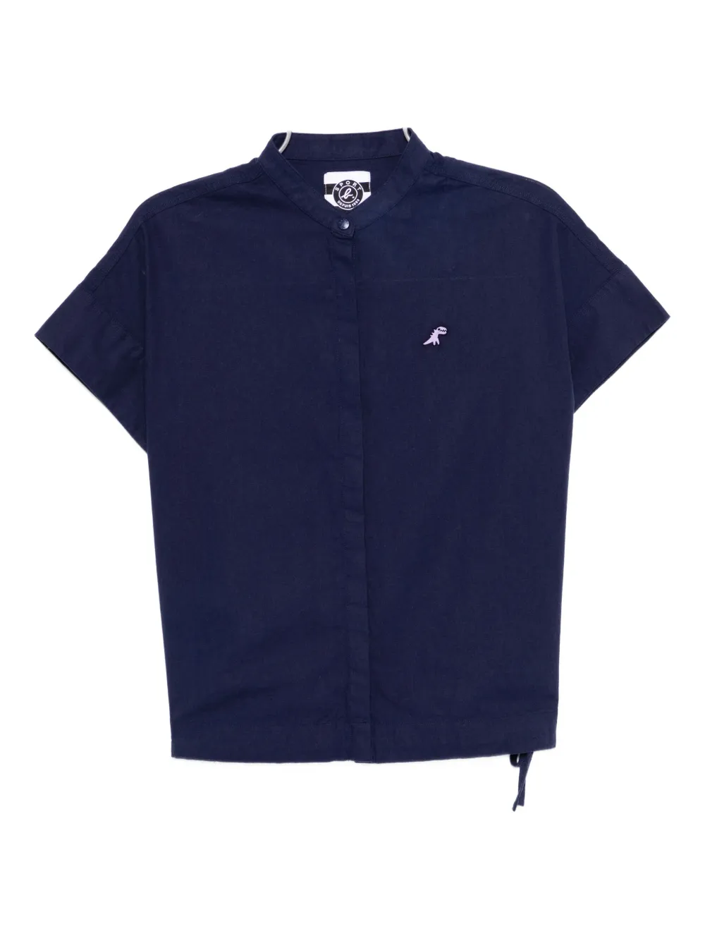 Sport B. By Agnès B. Dino-embroidered Top In Blue