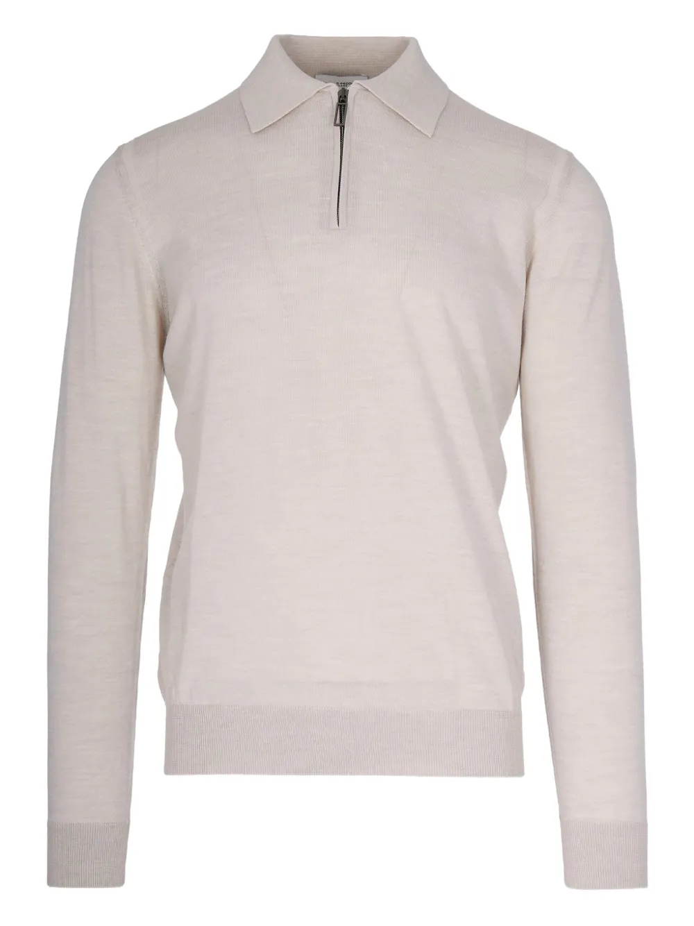 Paolo Pecora virgin wool polo shirt | White | Image 1