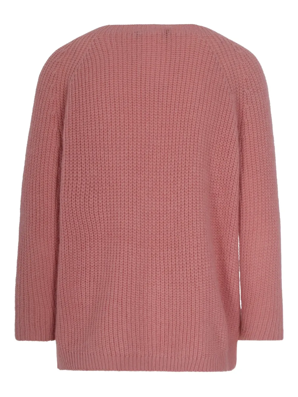 Max Mara Crew-neck Sweater In Pink